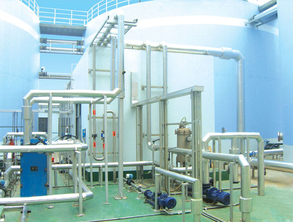 無(wú)錫市桃花山垃圾填埋滲析液預(yù)處理工程